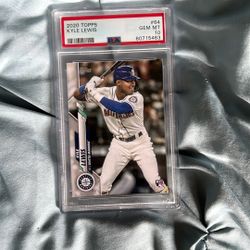 2020 Topps Kyle Lewis Baseball Card