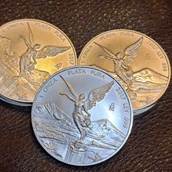 2017 Libertad Onza Oz. Silver 