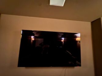 combo deal! large flatscreen TV with TV stand
