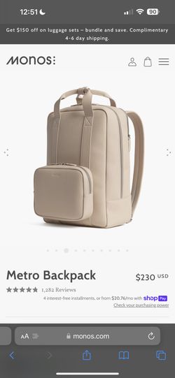 Monos Backpack