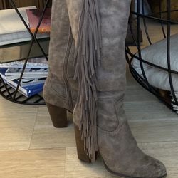 Carlos SANTANA Fringe tall Boots 