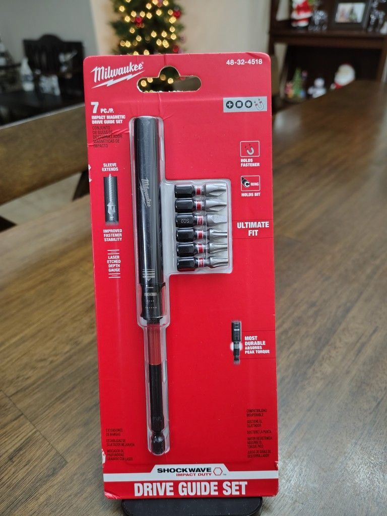 Milwaukee
SHOCKWAVE Impact Duty Magnetic Alloy Steel Drive Guide Bit Set (7-Piece) / NEW