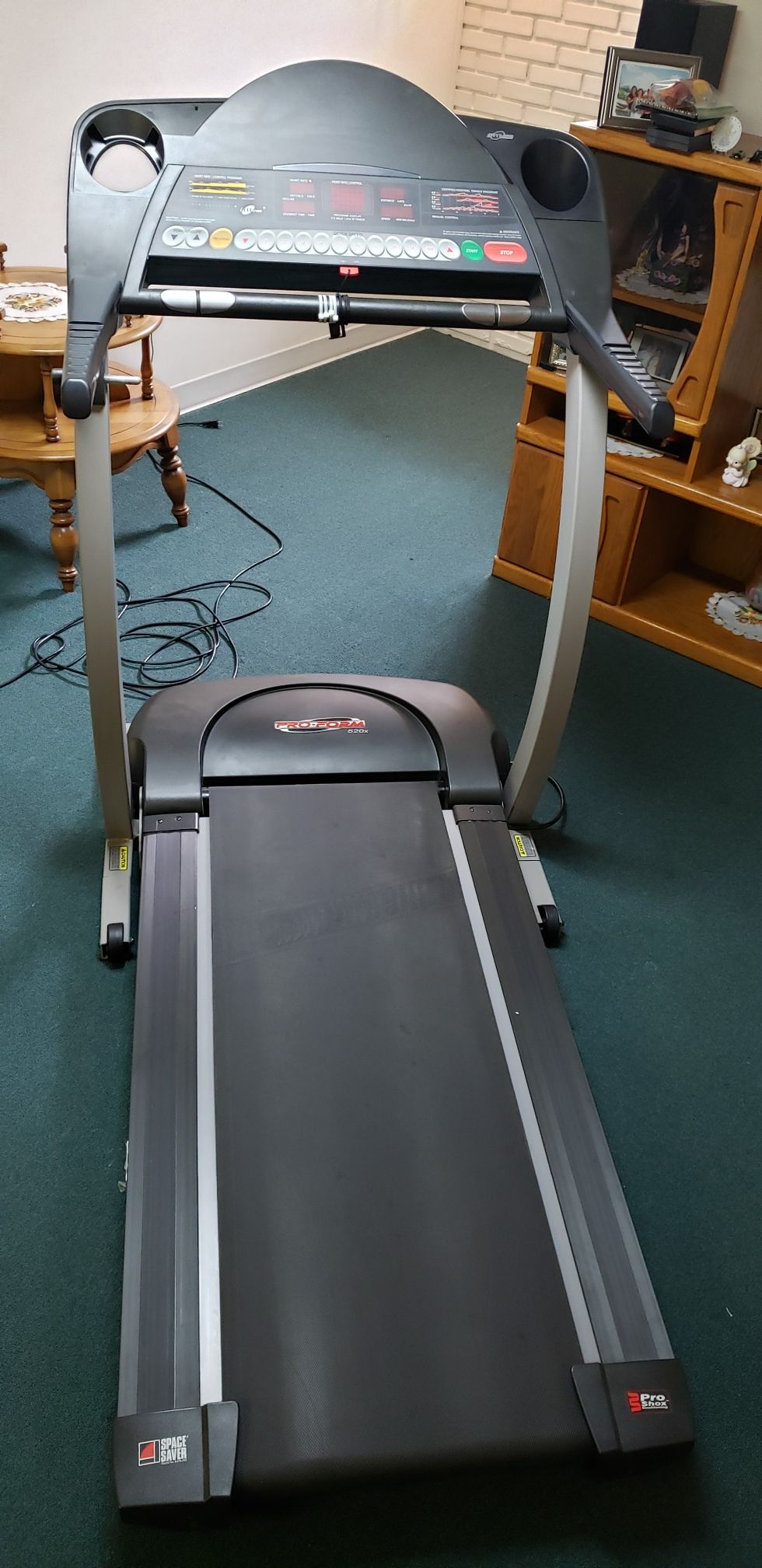 Portable Folding Cardio Workout Fitness Running Machine Home Exercise