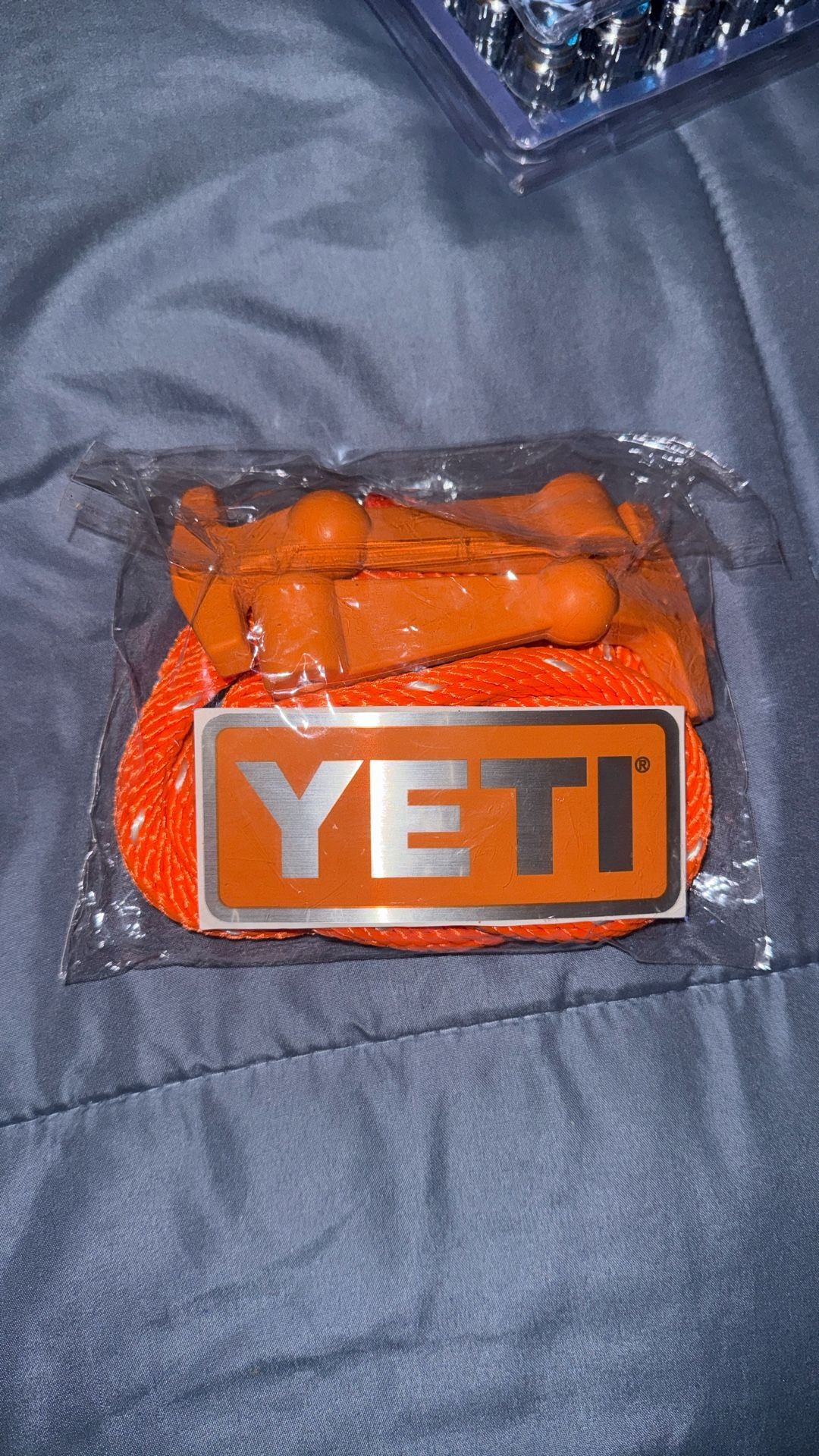 Orange YETI Cooler Ropes 