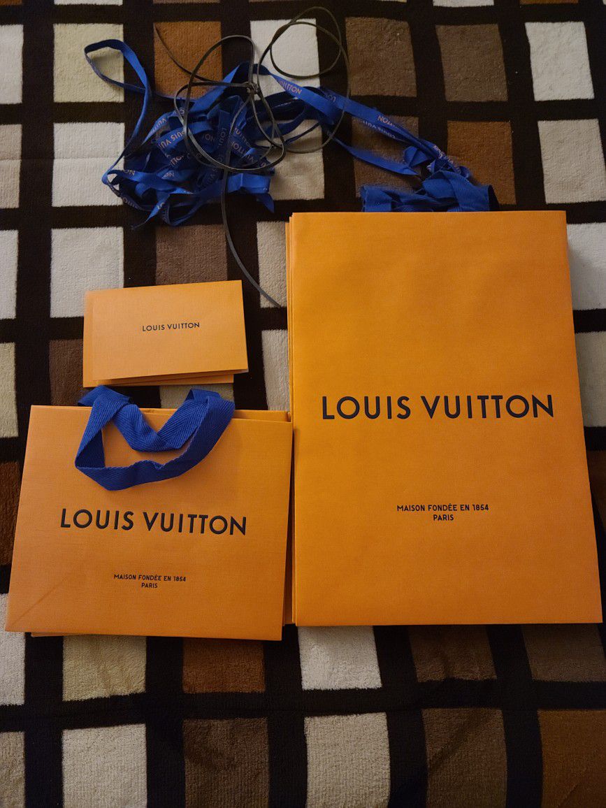 Authentic Louis Vuitton Shopping Bags