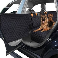 NEW/Dog Back Seat and Door Cover for Truck, Waterproof Full Back Seat Protector for Dog,