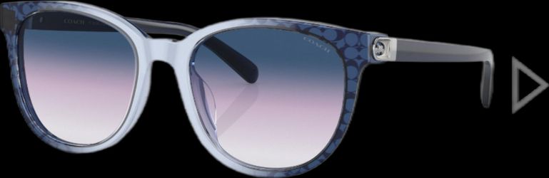 Coach blue sunglasses, OBO