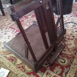 Deluxe adjustable table box easel