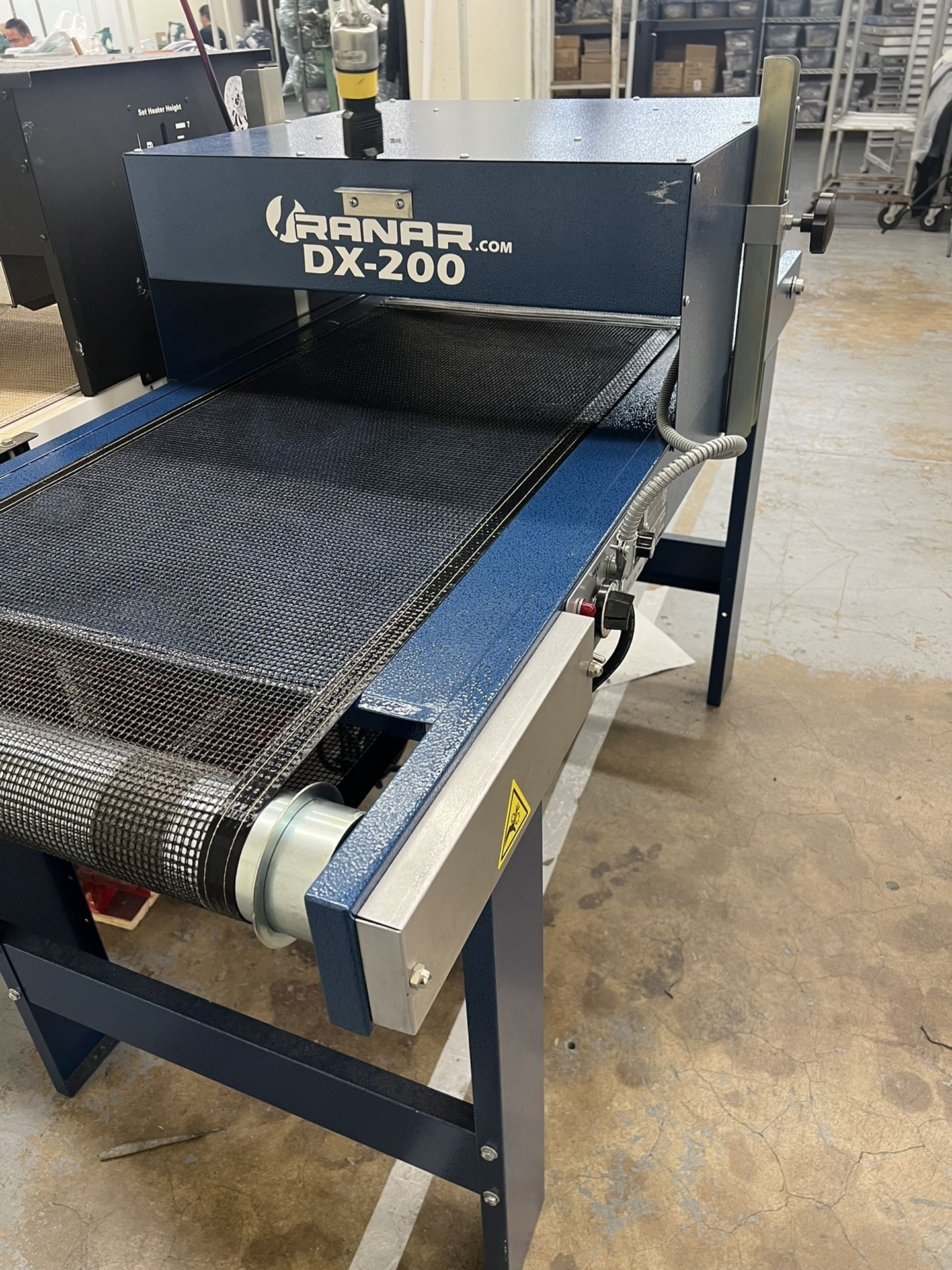 Ranar DX-200 Scamp Infrared conveyor Flash Dryer Screen Printing