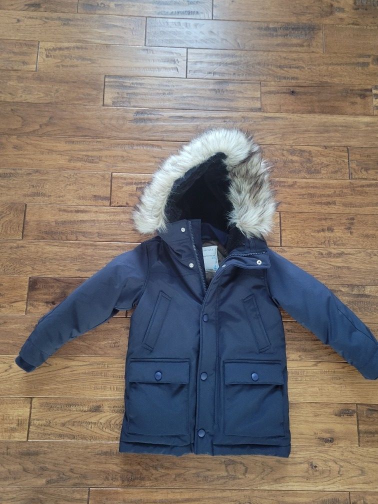 J. Crew Kids Winter Jacket, Navy.