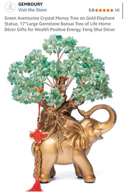 Beautiful Gold/Jade Elephant 🐘