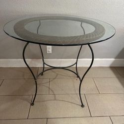 Glass Center Table 