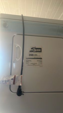 Whirlpool White Electric Dryer and Washer