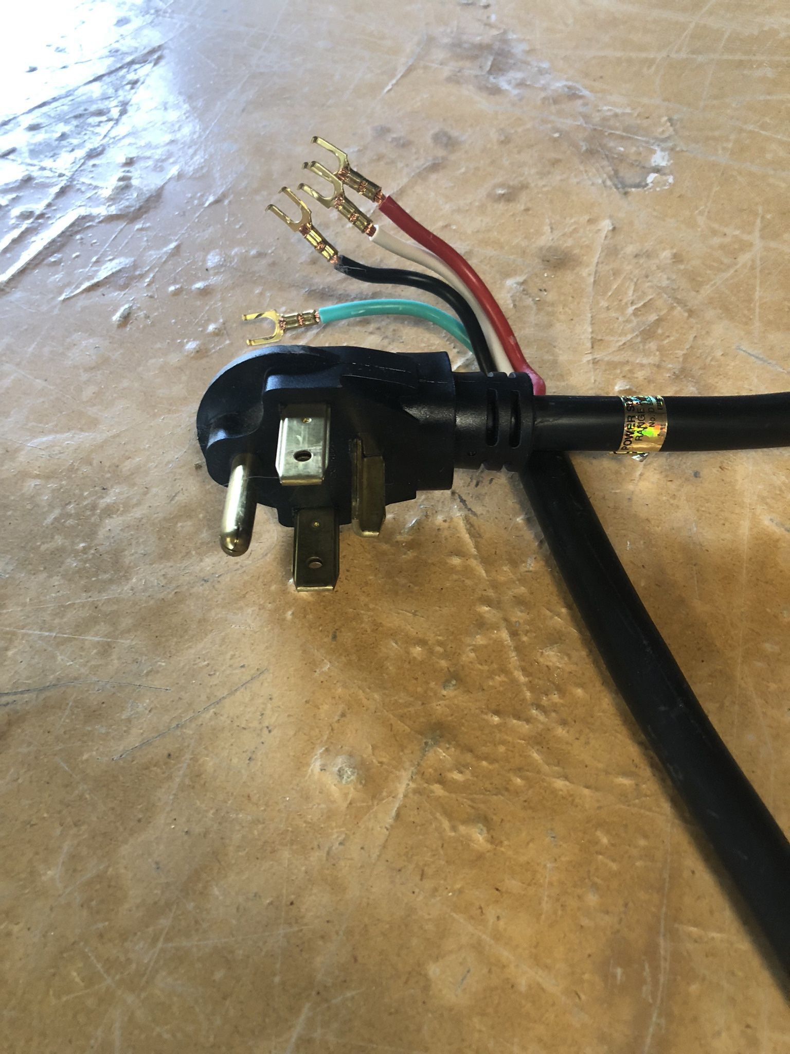 Four Prong Dryer Cord