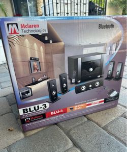 Mclaren Technologies BLU-3 Bluetooth Home Theater System