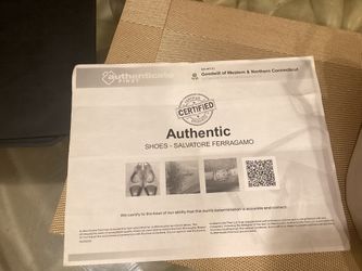 Salvatore Ferragamo Beige Heels W/COA Size 9 $300 Or Best Offer