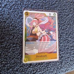 One peice trading card