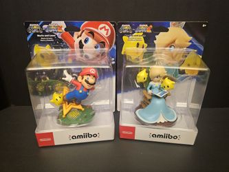Super Mario Galaxy Amiibo Set - Mario & Luma / Rosalina & Luma Amiibo