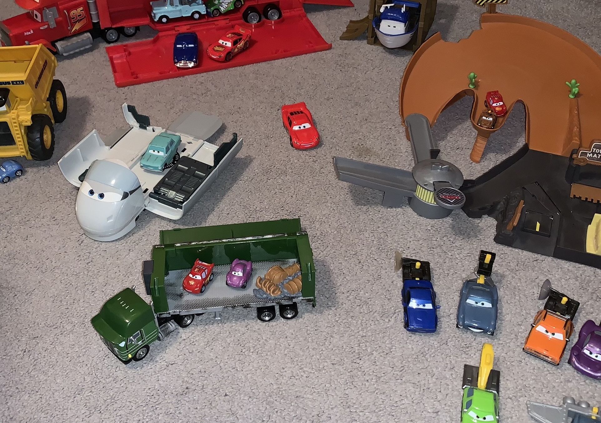 Disney Cars Play sets and Vehicles