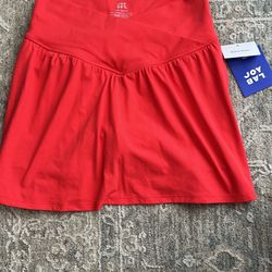 Red Athletic Skort