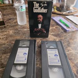 The Godfather VHS Set