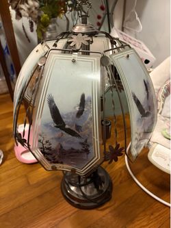 1980s Eagle Panel Touch Lamp