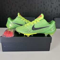 Kobe 6 Grinch Cleats 