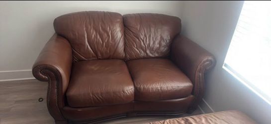 Couch and ottoman