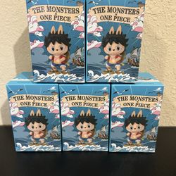 Pop Mart Labubu The Monsters x One Piece - Single Sealed Blind Box