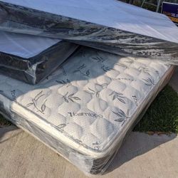 BRAND NEW PILLOWTOP MATRRESSES 💤🤩 (ALL SIZES AVAILABLE) ✅