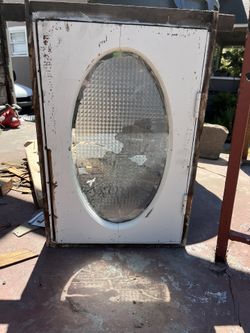 Oval Antique Windows