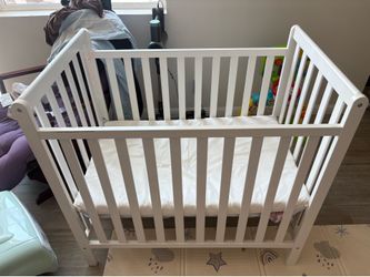 Baby Crib With Matress