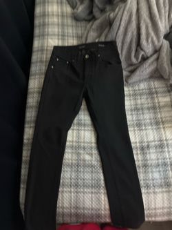 black purples jeans