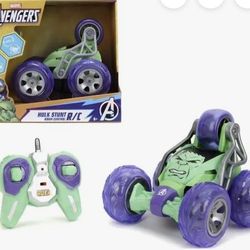Avengers Jada Marble Hulk Stunt Rc Car