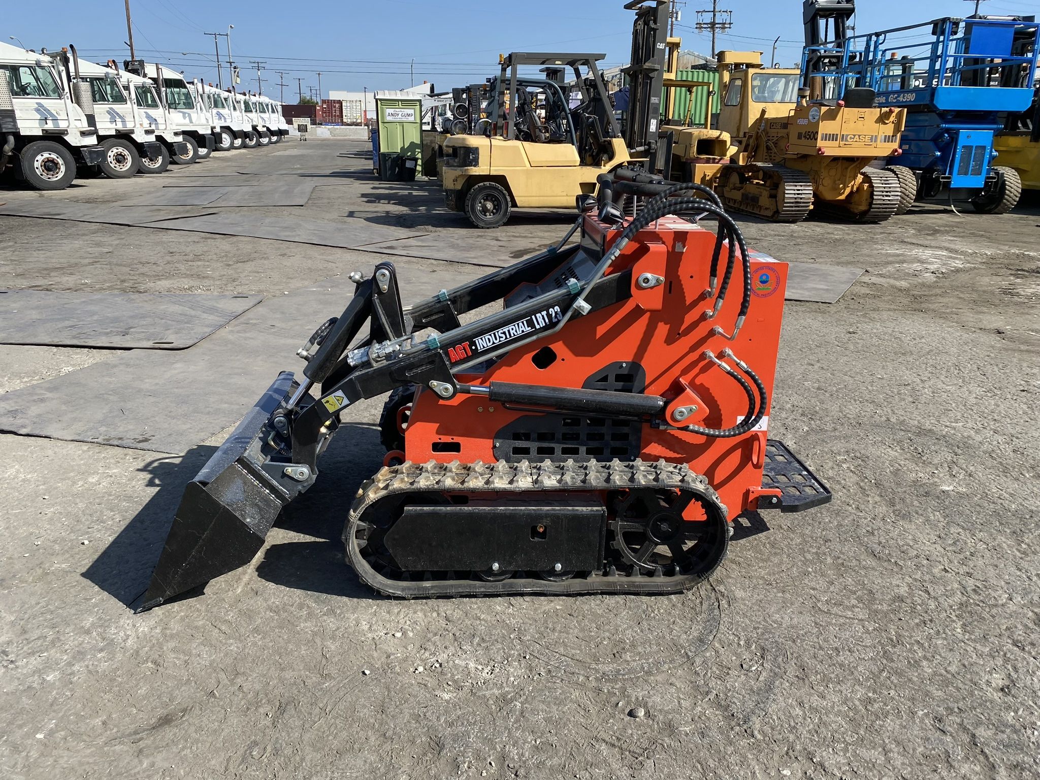 2024 New Agt Stand On Skid Steer Model : LRT23 Plumbed For Attachments