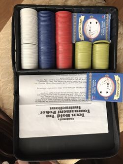 Poker and Texas hold'em set