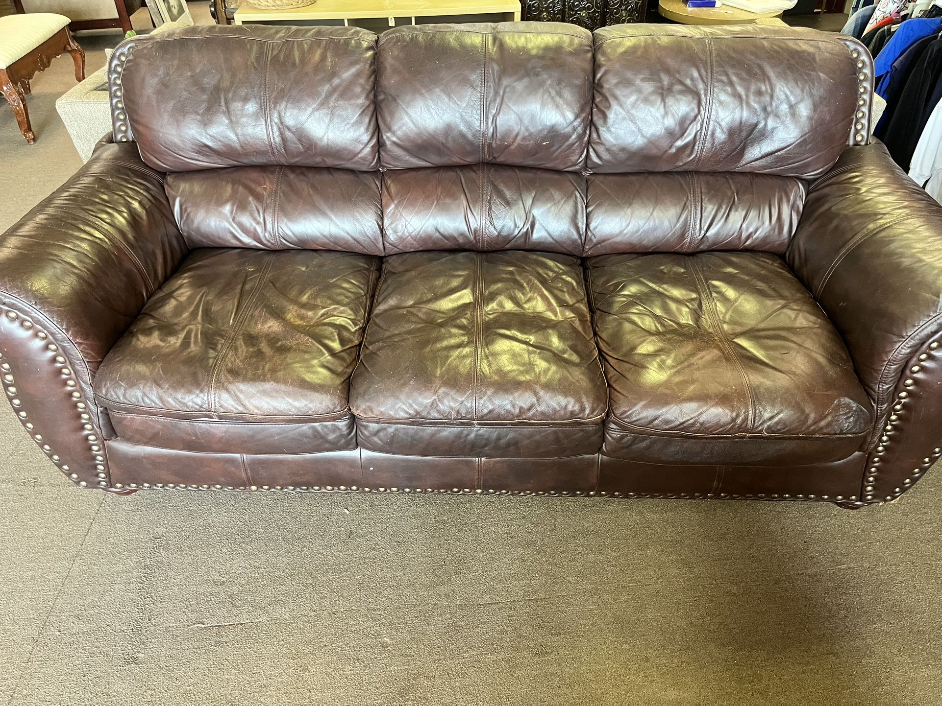 Leather Couch