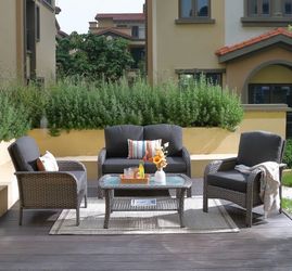 Patio furniture set outdoor new in the box