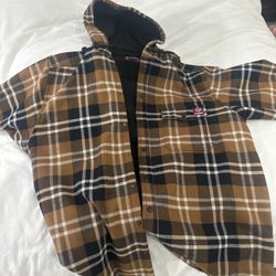 Hooded flannel Jackets 