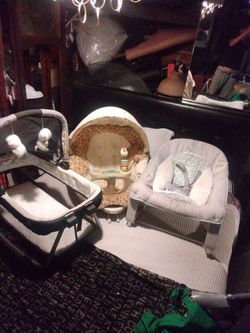 Baby Bassinet cradle with Rockers