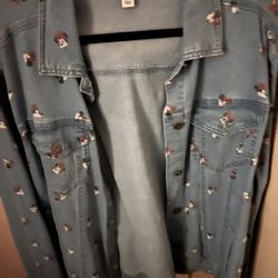 Disney World Minnie Mouse Denim Jacket 3X