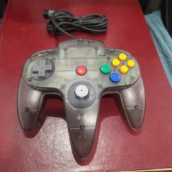 NINTENDO 64 SMOKE GRAY OFFICIAL NINTENDO CONTROLLER NEW OUT THE BOX