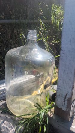 6 Gallon Glass Water Bottle 