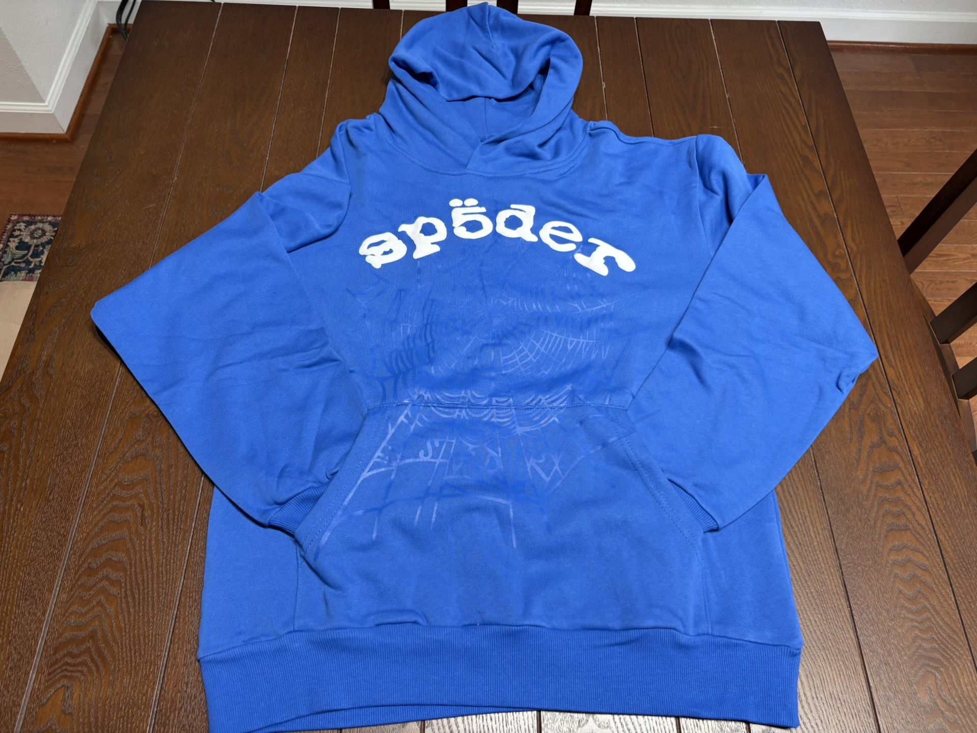 Blue Sp5der Hoodie(BRAND NEW)