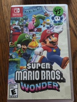 Super Mario bros wonder Nintendo Switch