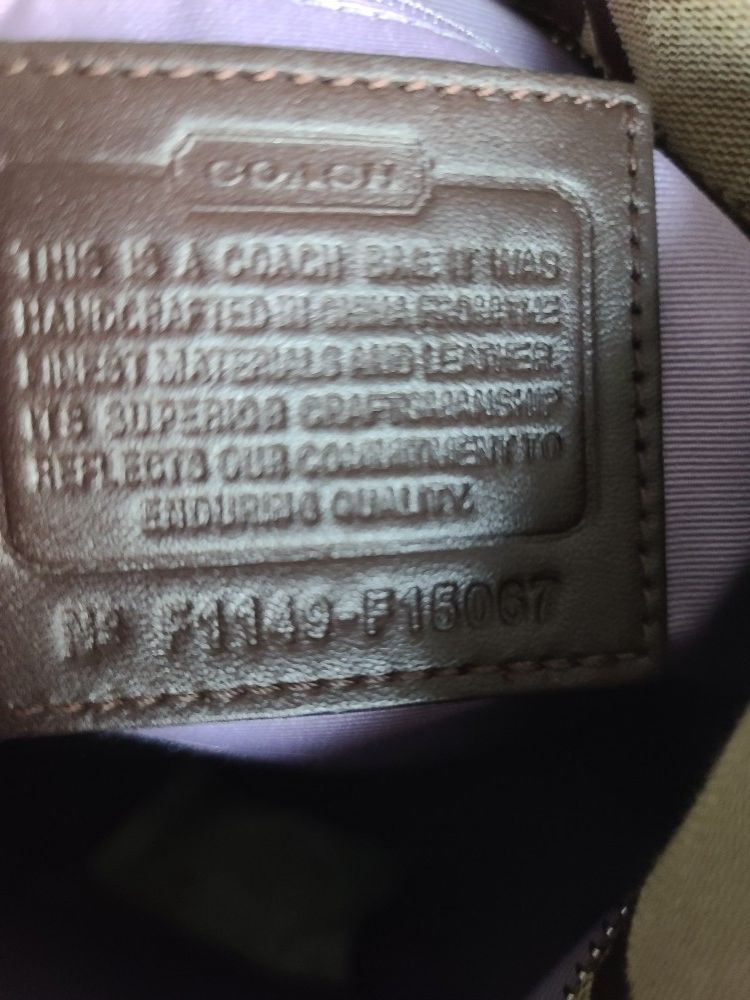 Coach bag