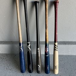 Wood Baseball Bats - Pro -Unused