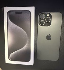 Iphone 15 pro max 512GB AT&T (Black)