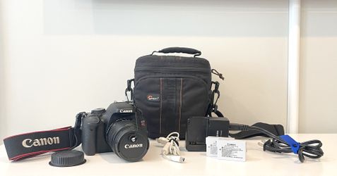 Canon Rebel T3i DSLR Camera Kit with Case