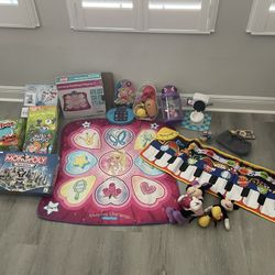 Kids Toys And Storage Bin Included 